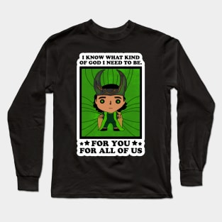 Cute God Long Sleeve T-Shirt